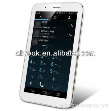 7 inch 3G video calling bluetooth Android touch tablet with sim card and dual camera